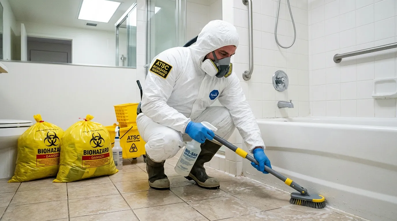 Decontamination equipment deployed for Blood Cleanup in North Olmsted